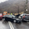 Încă un accident pe Valea Oltului: Coliziune între trei autoturisme, la Câineni: Pagube, doar materiale