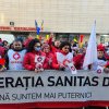 „Am aniversat în stradă 34 de ani de luptă Sanitas!” Zi specială pentru sindicaliștii din Sănătate și Asistență Socială