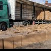 Camion încărcat cu sute de mii de pachete cu ţigări și articole de parfumerie, în valoare de peste 11 milioane de lei, descoperit la vamă