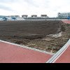A fost decopertat gazonul stadionului „Cetate”, din Alba Iulia. Lucrările de modernizare vor dura aproximativ trei luni de zile