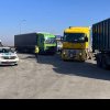 Aproape 80 autovehicule de transport marfă, controlate de polițiști pe Autostrada A10, sensul de mers Alba Iulia – Sebeș
