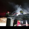 Intervenție a pompierilor din Alba Iulia pe strada Eleșteului, după ce o casă a luat foc