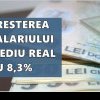 Salariul mediu net în România a depășit pragul de 1.000 de euro. O realizare istorică confirmată de datele INS