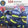 Peste 100 de intervenții pentru pompierii arădeni, în weekend