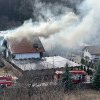 Suceava: Incendiu la o pensiune din localitatea Mălini