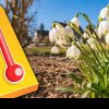 Prognoza meteo de Mărțișor și Ziua Femeii. Cum va fi vremea în luna martie în România