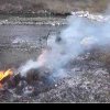 Argeșean amendat cu 30.000 lei pentru că ardea deșeuri