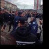 Miting PNL împotriva extremismului: Liderul SOS Suceava, partidul Dianei Șoșoacă, scos din mulțime de jandarmi