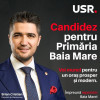 Deputatul USR, Brian Cristian : candidez pentru primăria Baia Mare!