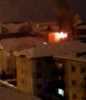 Incendiu puternic în Sighetu Marmației: Acoperișul unei case a luat foc