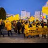 AUR: Mii de români au protestat în toată țara față de comasarea alegerilor