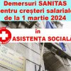 Federația SANITAS va declanșa GREVA GENERALĂ dacă nu se negociază Contractul Colectiv de Muncă la nivelul sectorului de negociere colectivă Asistență Socială