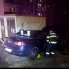 Cluj: Doi tineri răniți după ce au intrat cu mașina în peretele unei clădiri
