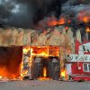 Incendiu uriaș la magazinul Kazan din Cluj-Napoca – VIDEO