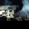 VIDEO – Incendiu puternic în Rebra. O gospodărie a luat foc