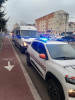 Un șofer s-a ales cu dosar penal, după ce a jenat un alt conducător auto într-un sens giratoriu din Bistrița