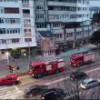 Alarmă în Burdujeni din cauza fumului care ieșea de la ultimul etaj al unui bloc turn