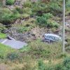 Alunecare de teren în Cugir, două gospodării fiind afectate - Reprezentanţii mai multor instituţii verifică situaţia