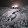 Avalanşă de mari dimensiuni, la Bâlea Lac - Două corturi, îngropate în zăpadă - Nu au existat victime