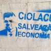 Ciolacu salvează economia - Cine se află în spatele campaniei de vandalizare cu stencil-uri/ Prefectul Capitalei a intrat pe fir (VIDEO)