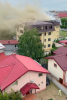 Incendiu într-un bloc din municipiu; toţi locatarii evacuaţi din locuinţe