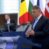 Klaus Iohannis a bătut cu pumnul în masă în Parlamentul European: cere deschiderea urgentă a frontierelor Schengen/ Video