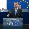 Klaus Iohannis începe să joace în Europa: discurs important în Parlamentul European