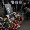 Protest la ambasada Rusiei din București, după moartea lui Navalnîi: mesaje pentru Vladimir Putin