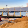Scădere a exporturilor de cereale ucrainene prin portul Constanța în luna ianuarie