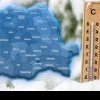 Șefa meteorologilor anunță temperaturi de minus 10 grade Celsius în România: zonele vizate de valul de ger