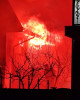 VIDEO | Incendiu puternic în Bragadiru: Două case au ars ca o torță / Pompierii au intervenit cu 8 autospeciale