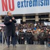 VIDEO | Incident violent la mitingul anti-extremism: Un lider din partidul lui Șoșoacă, scos cu forța de jandarmi din mulțime