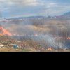 FOTO: Incendii în Blaj și în comuna Mănărade. Pompierii acționează cu două autospeciale