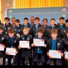 Jucătorii echipei Star Pro Optimum premiați de Primăria Alba Iulia. Au câștigat un puternic turneu de fotbal în Italia