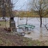 VIDEO: Cum arată Ampoiul, la Alba Iulia. Carosabil inundat pe centura Vinerea. Ploile continuă: Coduri HIDRO portocaliu și galben