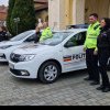 VIDEO: Polițiștii locali din Alba Iulia au ținut un moment de reculegere în memoria unui coleg din Sibiu, care a decedat