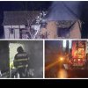 O femeie în vârstă de 72 de ani din Nadăș a ajuns la spital după ce i-a luat foc casa