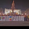Partidul AUR: „Mii de români au protestat în toată țara față de comasarea alegerilor” (P)