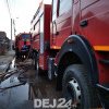 Pompierii din Dej și Gherla intervin la o casă cuprinsă de flăcări, în Stoiana