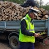 Camioane cu lemne transportate ilegal, oprite in trafic de politistii buzoieni!
