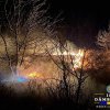 Cinci hectare de vegetație au ars între Aninoasa și Doicești