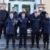Opt elevi jandarmi în stagiul de practică la Jandarmeria Dâmbovița