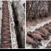 50 de bombe de aruncător au fost descoperite în timpul unor lucrări la rețeaua de apă, în Baciu
