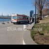 Ambulanta de urgenta pe faleza Cazinoului din Constanta (FOTO+VIDEO)