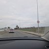 Trafic ingreunat la intrarea in Constanta din cauza limitei de viteza de 50 km/ora