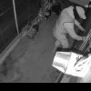 VIDEO: Un tanar mascat, filmat cand intra intr-o casa din Constanta! Perchezitii