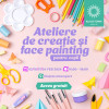 Ateliere de creație, sesiuni de face painting gratuite pentru copii și expoziție cu instalații luminoase, în Iulius Town