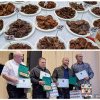 FOTO. Un timișean stabilit în Germania a câștigat Degustarea cârnaților bănățeni de la Lovrin