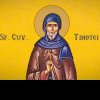Pomenirea Sfântului Cuvios Timotei