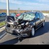 ACCIDENT LA SATU MARE O mașină s-a ciocnit de un TIR pe șoseaua de centură